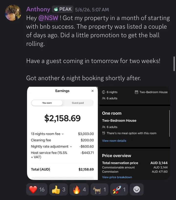 Student win